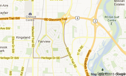 Map of Fairview Map of Fairview