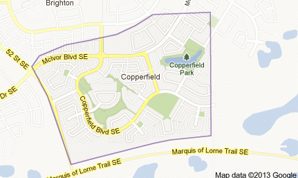 map of copperfield Map of Copperfield